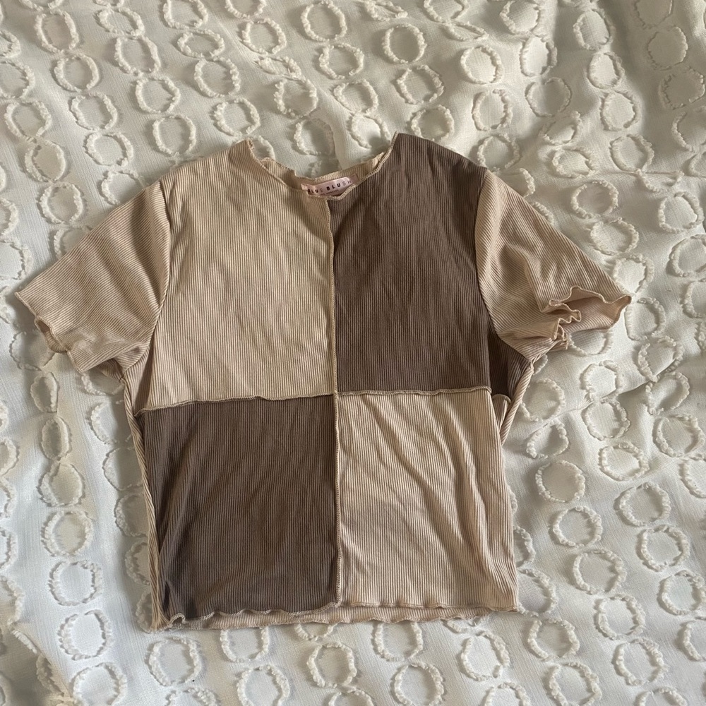 Patchwork crop top
